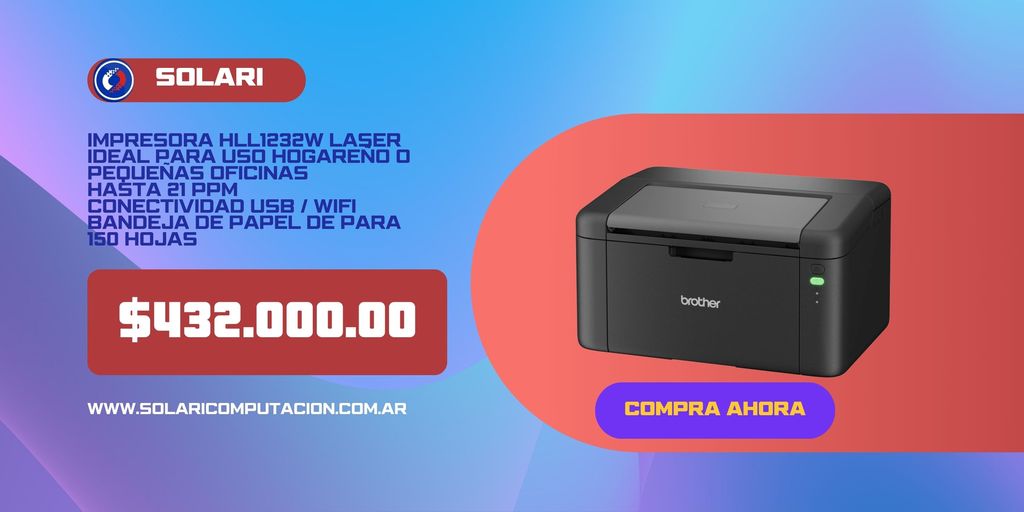Impresora Brother HL-L1232